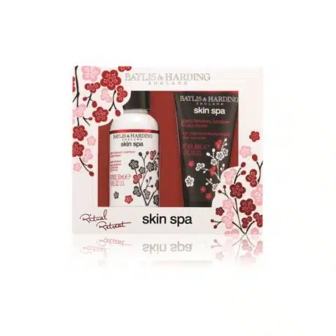 BAYLIS &amp; HARDING Skin Spa Cherry Blossom, Oriental Lily &amp; Lotus Flower