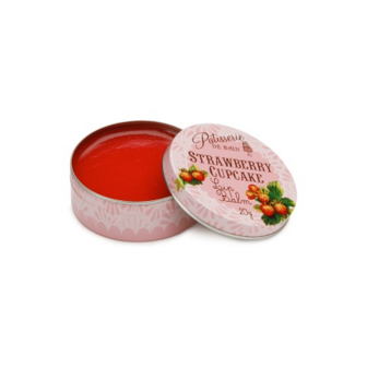 ROSE &amp; CO Lip Balm Strawberry Cupcake &ndash; tin